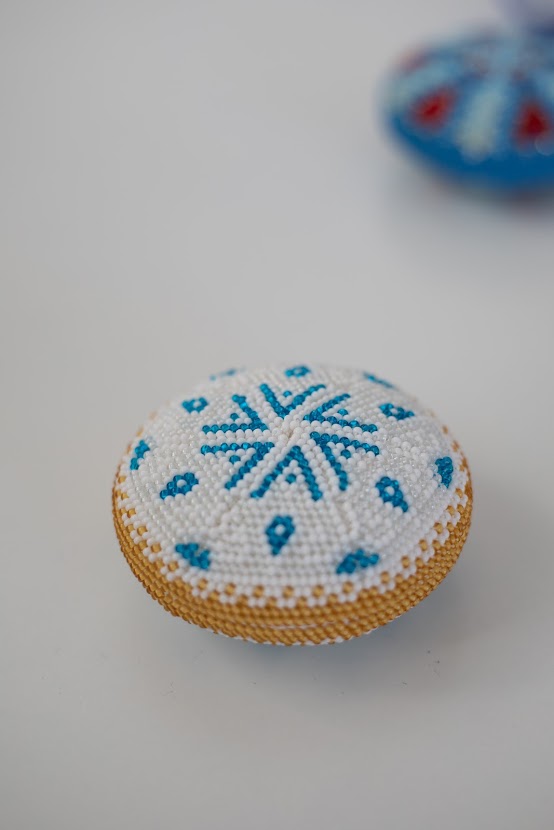 Háčkovaná korálková mandala – Obrázok 3