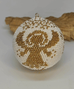 Háčkovaná gulička Anjelik 6 cm